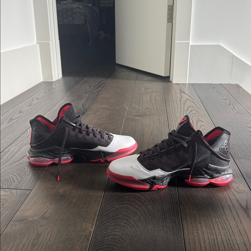 Nike LeBron 19 XIX Low Bred 2022 new no box men’s size 11.5 - Picture 6 of 13
